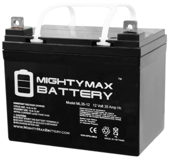 mighty max Lawn Tractor Battery