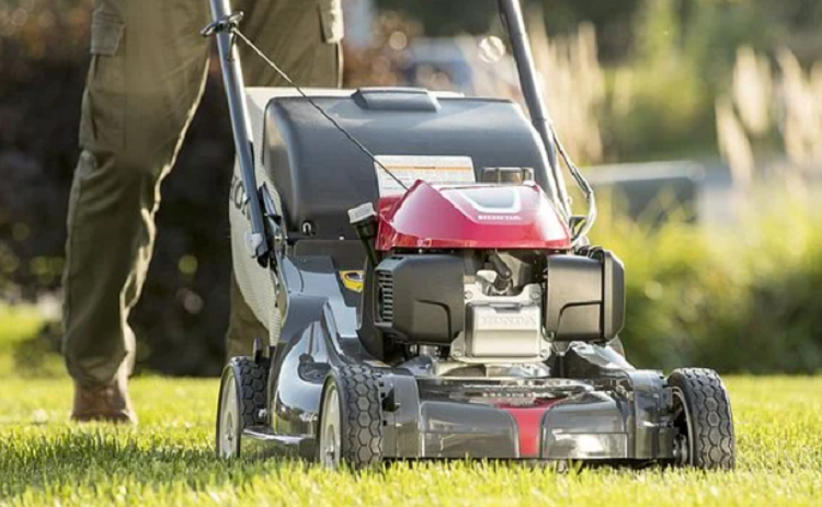 rear engine mower