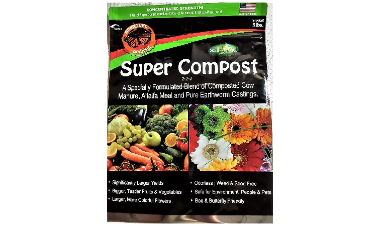 Soil Blend 8 lbs. Super Compost Organic Mulch