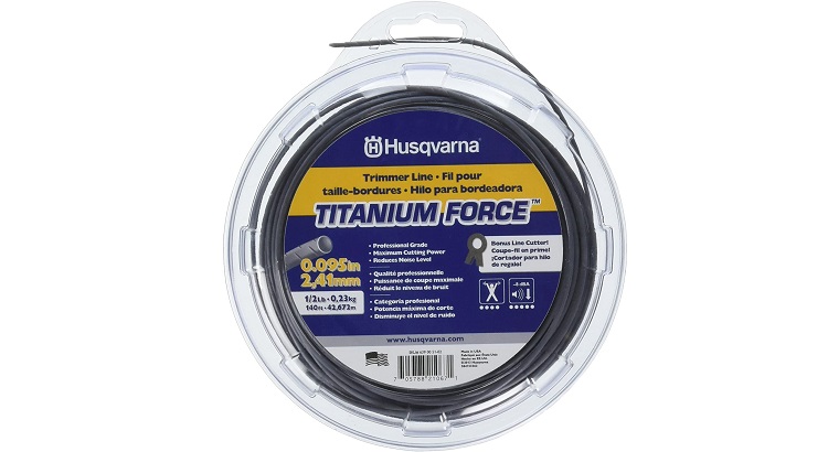 Husqvarna String Trimmer Line .095-Inch Spool Titanium Force